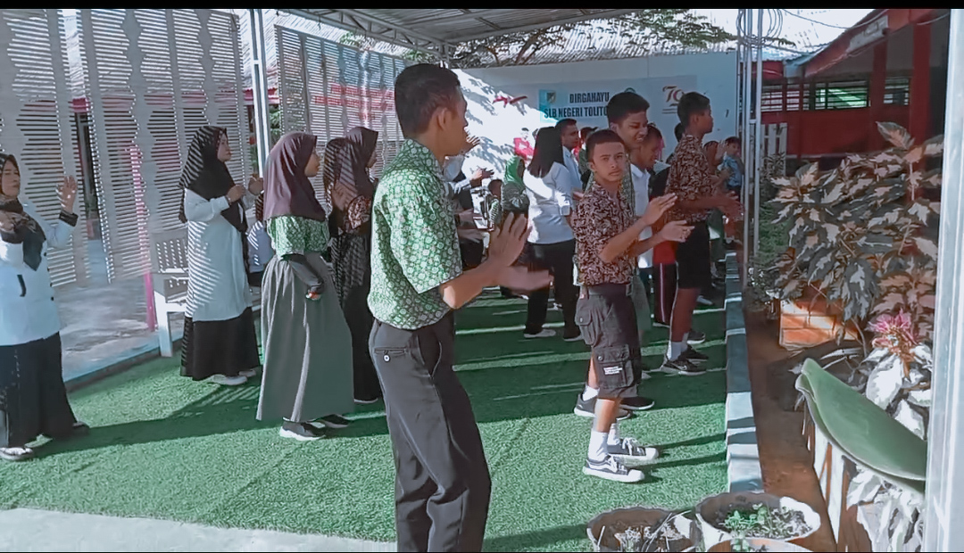 Pagi Ceria Bersama SLB Negeri Tolitoli