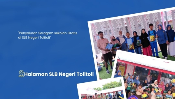 Bantuan Seragam Sekolah Pada SLB Negeri Tolitoli