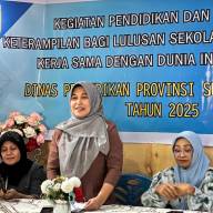 Pembukaan Kegiatan Pendidikan dan Pelatihan Keterampilan Bagi Lulusan Sekolah Luar Biasa (SLB) Kerjasama Dengan Dunia Industri (DUDI) Tahun 2025